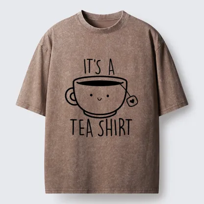 Tokyo-Tiger Tea Shirt Washed T-Shirt
