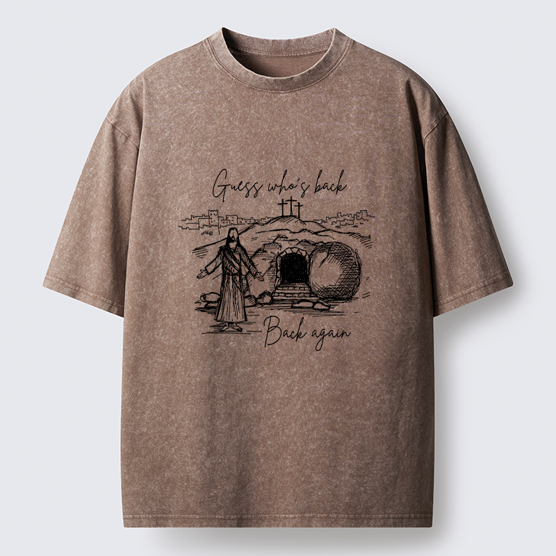 Tokyo-Tiger Back Again Jesus Washed T-Shirt