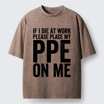 Tokyo-Tiger PPE Funny Washed T-Shirt