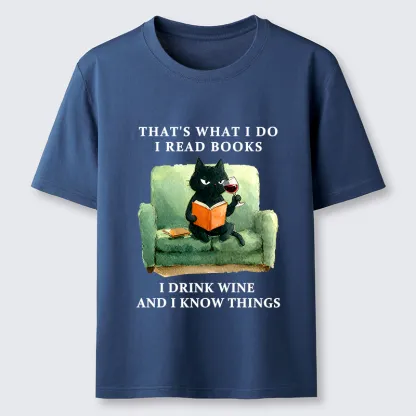 Tokyo-Tiger Cat That Reads And Drinks Classic T-Shirt