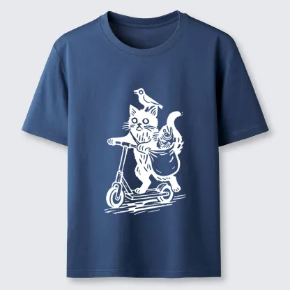 Tokyo-Tiger Cat Skateboarding Japan Classic T-Shirt