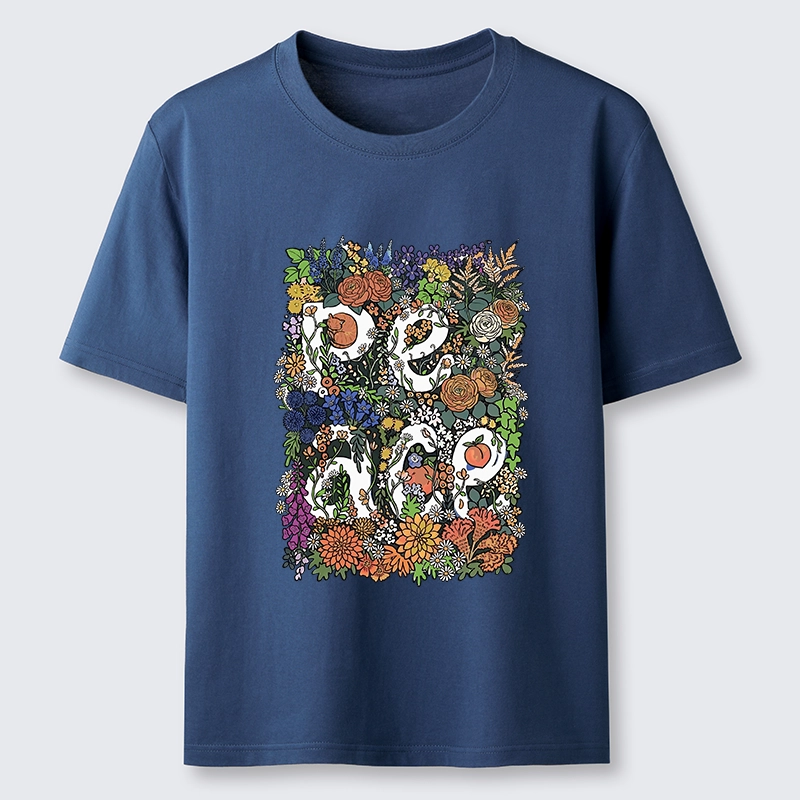 Tokyo-Tiger Peace In Flowers Classic T-Shirt