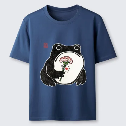 Tokyo-Tiger The Frog Holding A Carnation Classic T-Shirt