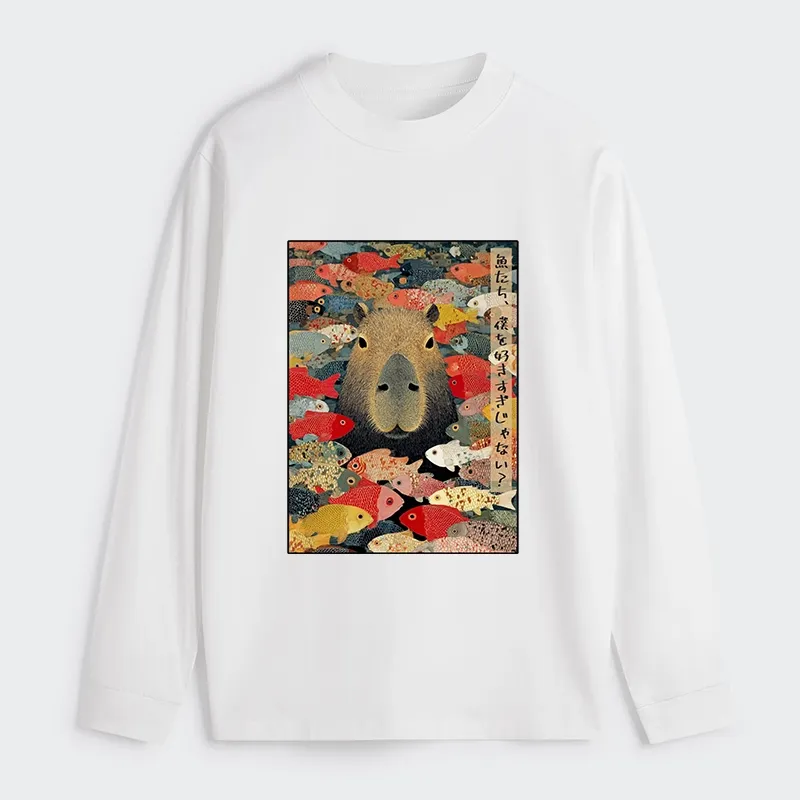 Tokyo-Tiger Am I Too Lovable? Classic Long Sleeve T-Shirt