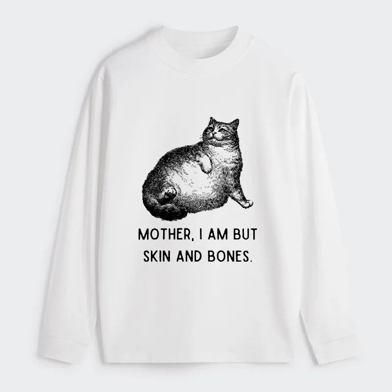 Tokyo-Tiger Skin & Bones Cat Classic Long Sleeve T-Shirt Sale