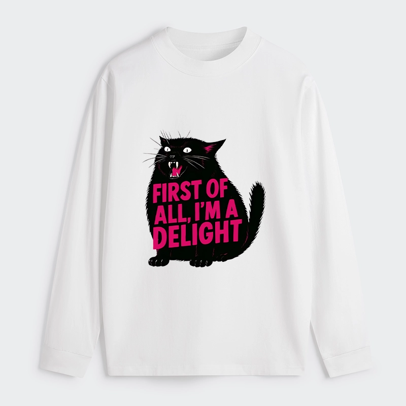 Tokyo-Tiger Roaring Black Cat Classic Long Sleeve T-Shirt