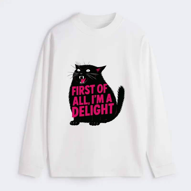 Tokyo-Tiger Roaring Black Cat Classic Long Sleeve T-Shirt