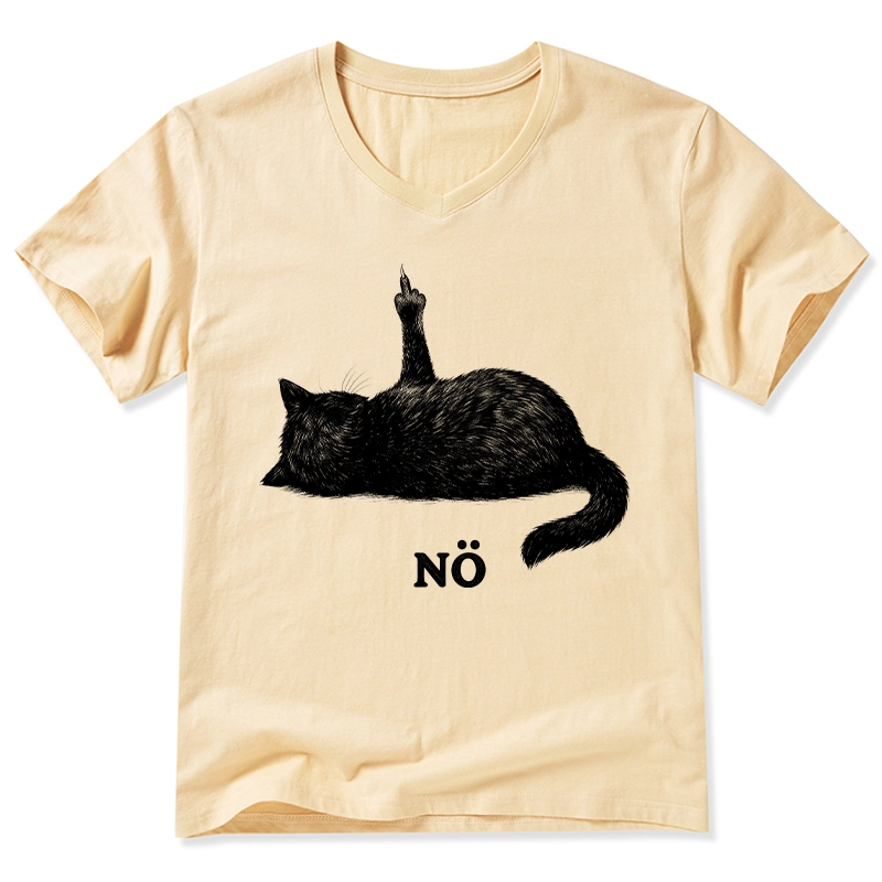 Tokyo-Tiger Cat Refused V-Neck Classic T-Shirt