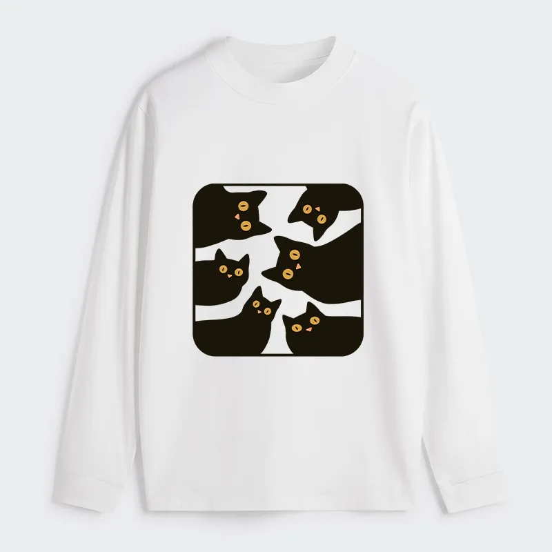 Tokyo-Tiger Cats Are Watching You Classic Long Sleeve T-Shirt Sale
