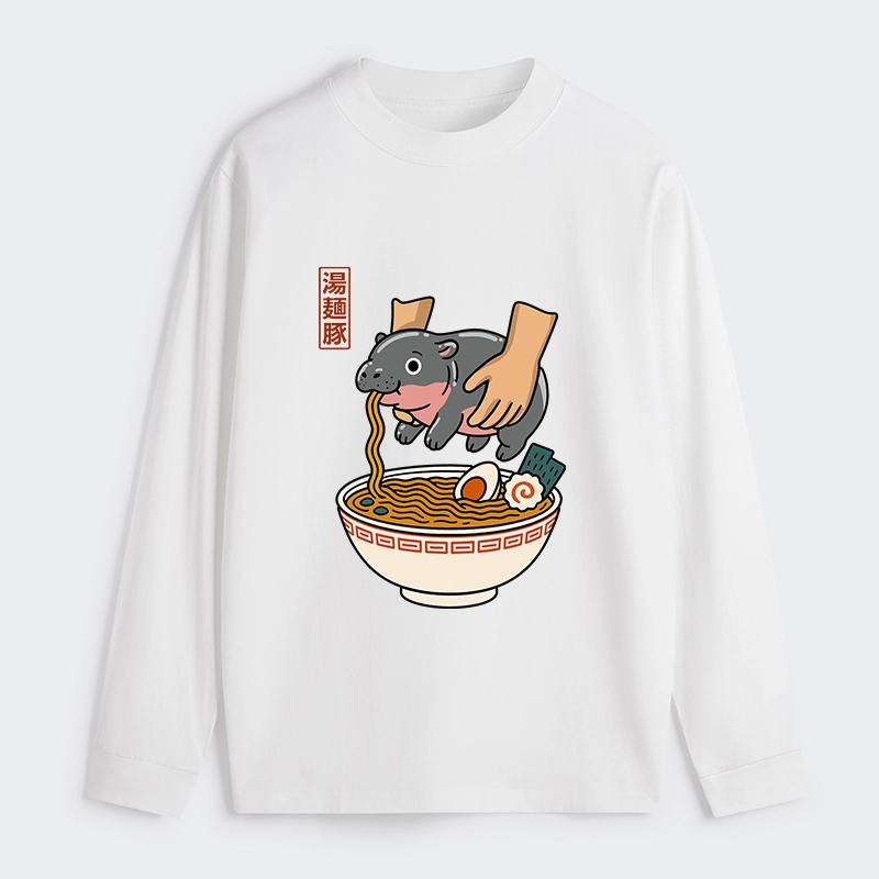 Tokyo-Tiger Noodles Got Me Classic Long Sleeve T-Shirt