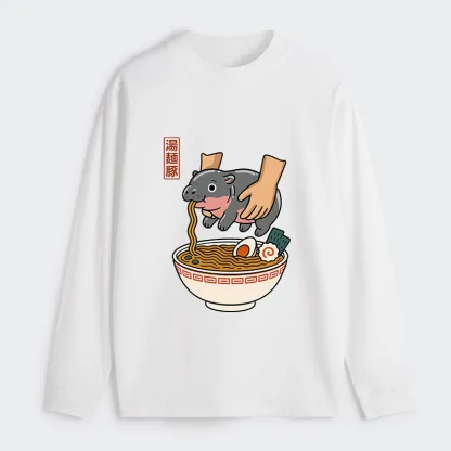 Tokyo-Tiger Noodles Got Me Classic Long Sleeve T-Shirt