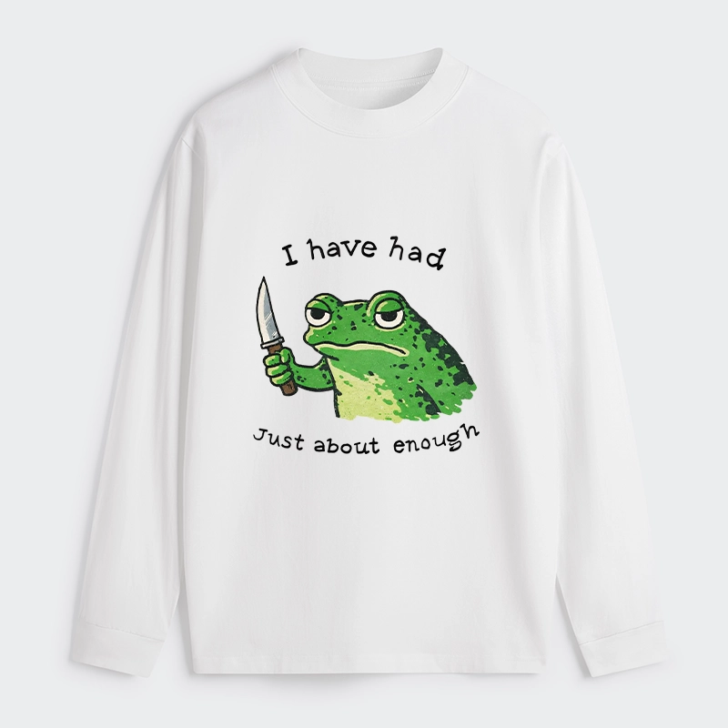 Tokyo-Tiger Impatient Frog Classic Long Sleeve T-Shirt