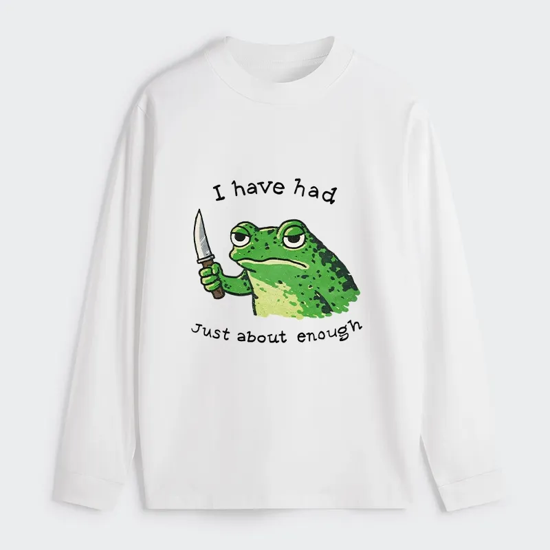 Tokyo-Tiger Impatient Frog Classic Long Sleeve T-Shirt