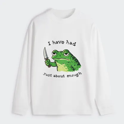 Tokyo-Tiger Impatient Frog Classic Long Sleeve T-Shirt