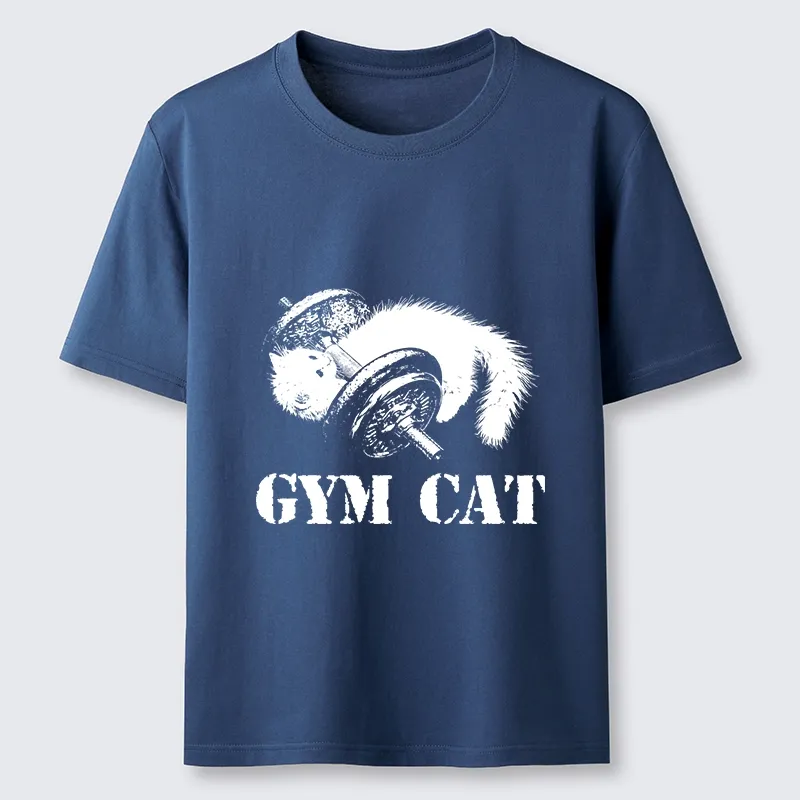Tokyo-Tiger Cat Pumping Iron At The Gym Classic T-Shirt
