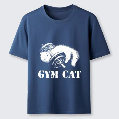 Tokyo-Tiger Cat Pumping Iron At The Gym Classic T-Shirt
