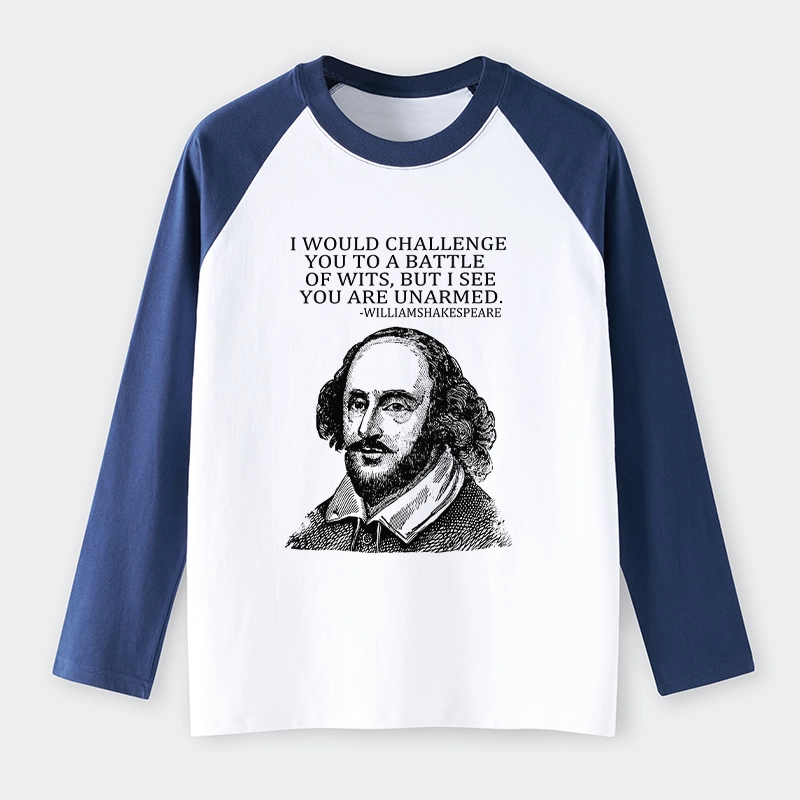 Tokyo-Tiger Your Intelligence Is Inferior To Mine Raglan Long Sleeve T-shirt