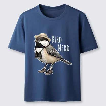 Tokyo-Tiger Bird Nerd Chickadee Explorer Classic T-Shirt