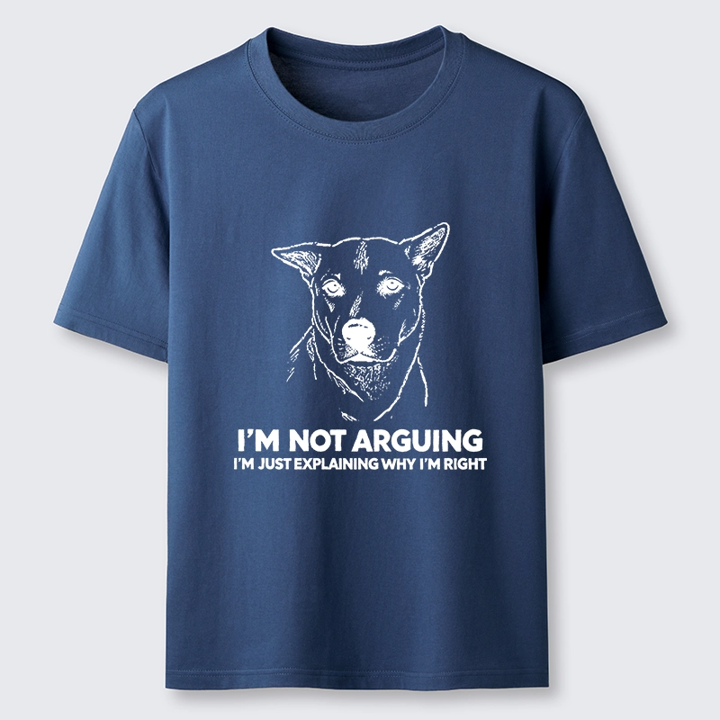 Tokyo-Tiger Stubborn Dog Defending His Point Classic T-Shirt