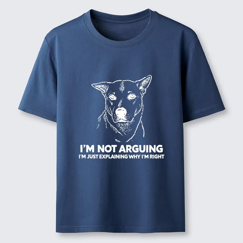 Tokyo-Tiger Stubborn Dog Defending His Point Classic T-Shirt
