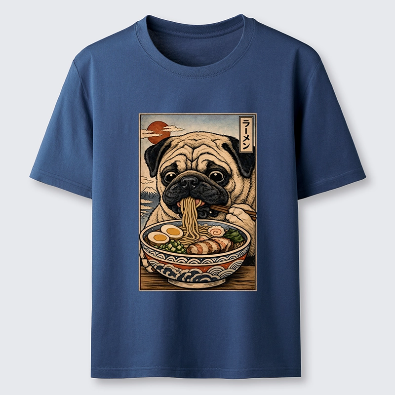 Tokyo-Tiger Ramen Time For The Pug Classic T-Shirt
