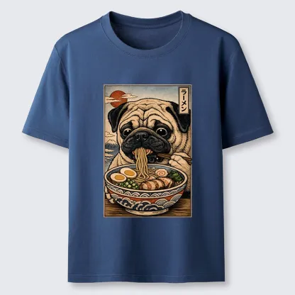 Tokyo-Tiger Ramen Time For The Pug Classic T-Shirt
