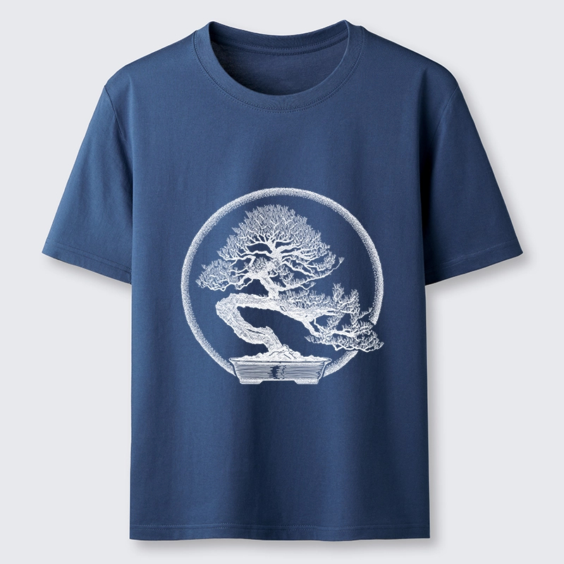Tokyo-Tiger Bonsai Pine Tree Art Classic T-Shirt