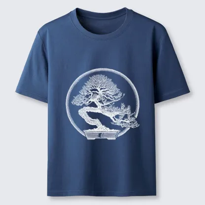 Tokyo-Tiger Bonsai Pine Tree Art Classic T-Shirt