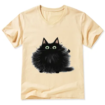 Tokyo-Tiger Cat's Approval V-Neck Classic T-Shirt