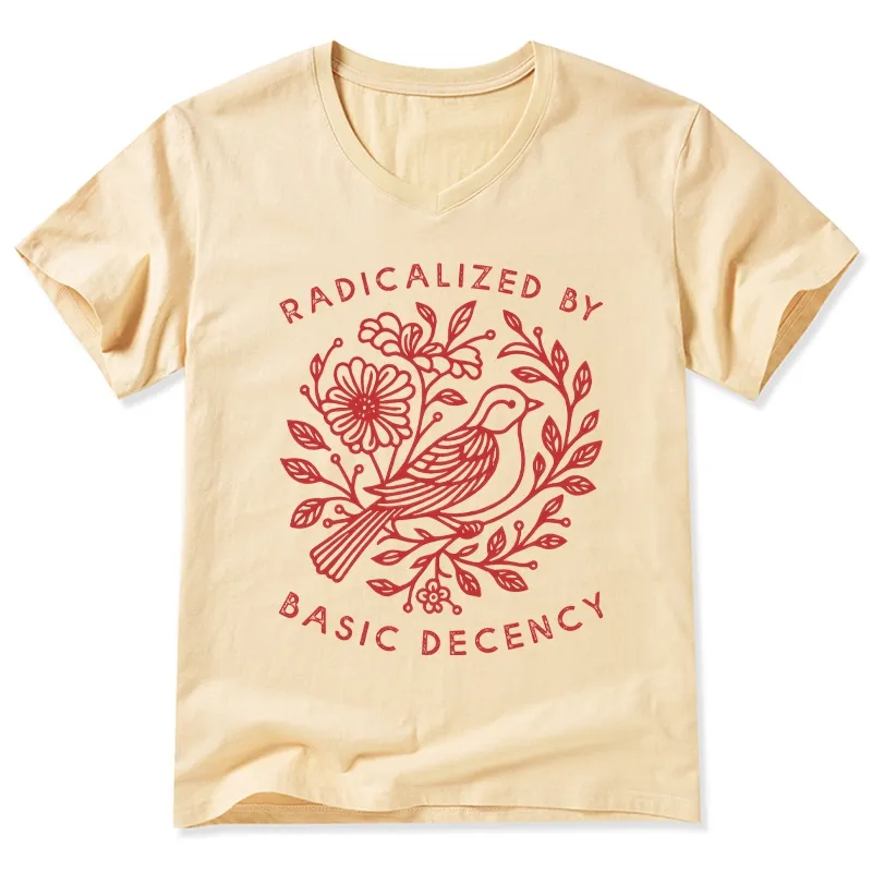 Tokyo-Tiger Pigeon That Was Moved V-Neck Classic T-Shirt