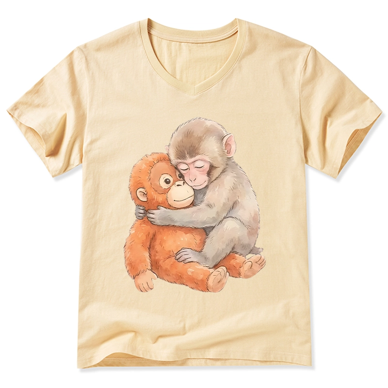 Tokyo-Tiger Poor Punch V-Neck Classic T-Shirt