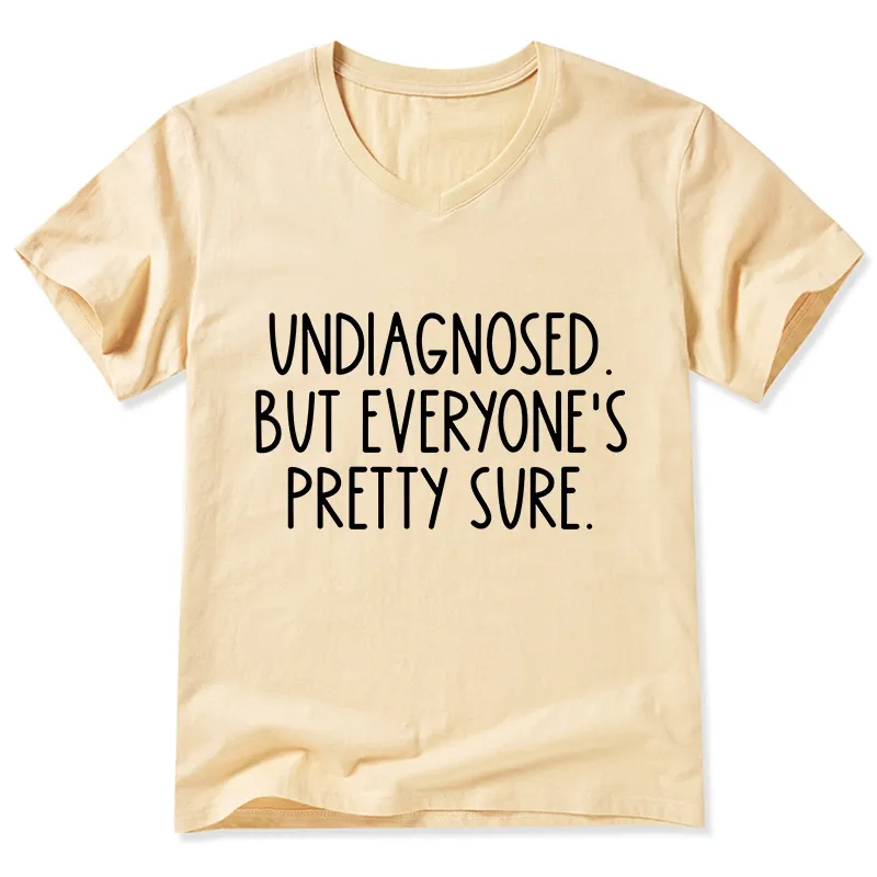 Tokyo-Tiger Self-diagnosed Illness Funny V-Neck Classic T-Shirt