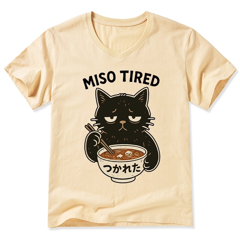 Tokyo-Tiger I’m So Tired V-Neck Classic T-Shirt