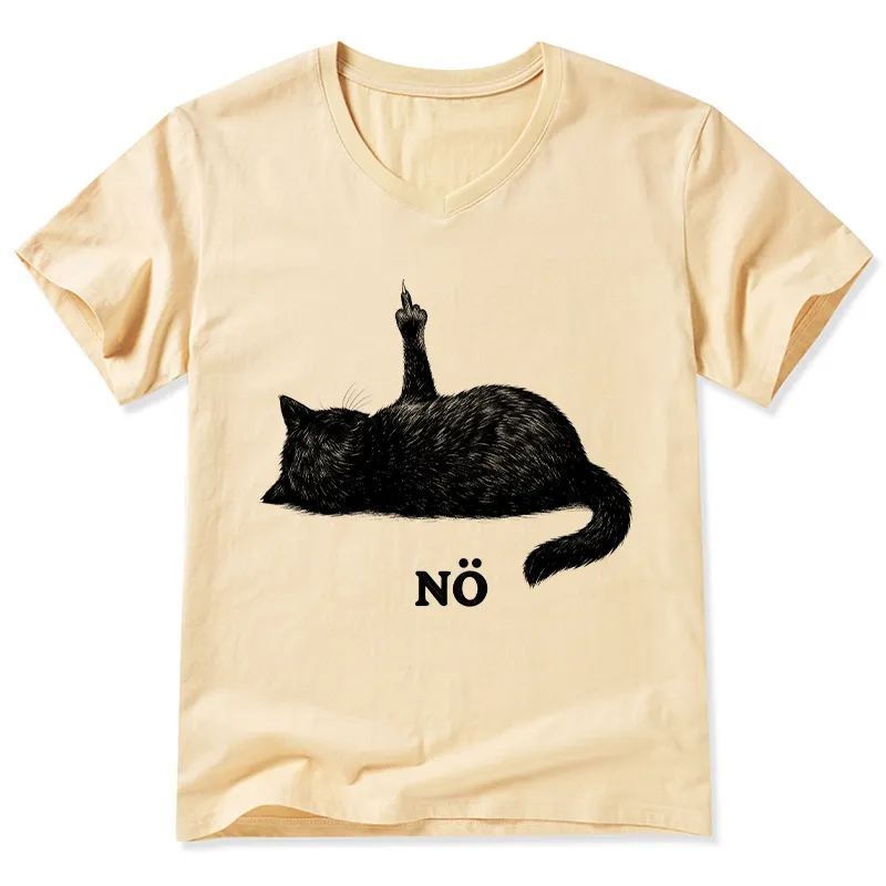 Tokyo-Tiger Cat Refused V-Neck Classic T-Shirt