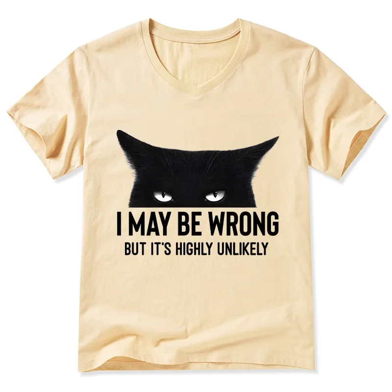 Tokyo-Tiger Cat Can Do No Wrong V-Neck Classic T-Shirt