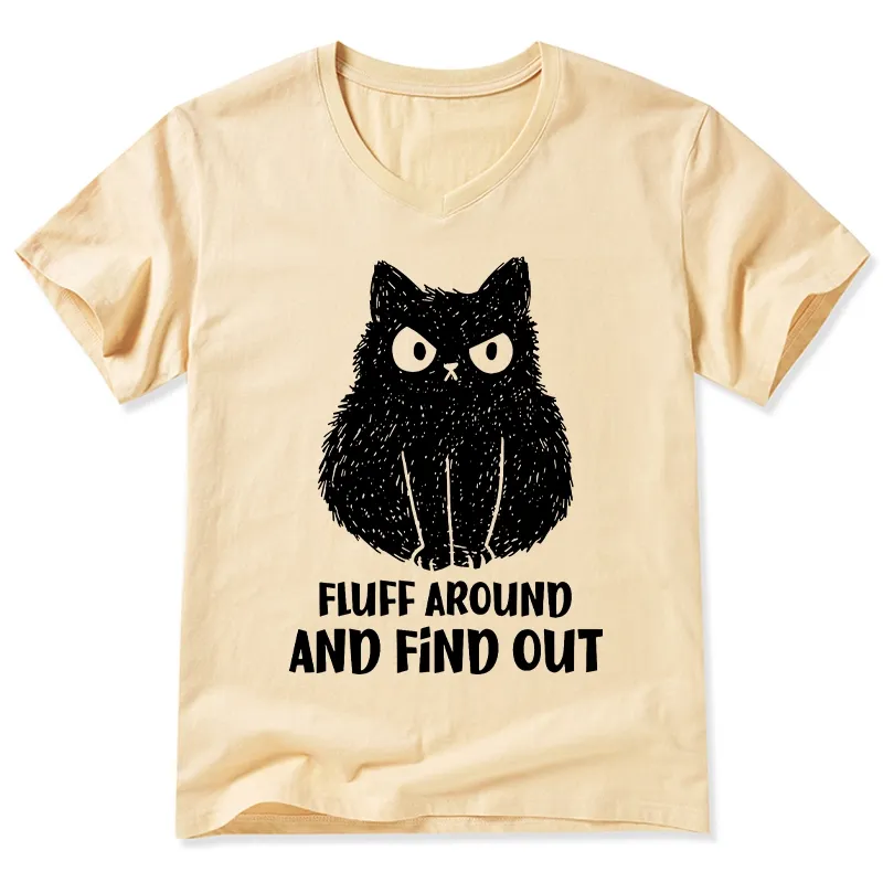 Tokyo-Tiger Consequences Of Fooling Around V-Neck Classic T-Shirt