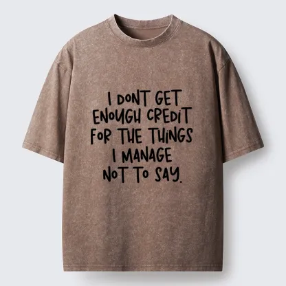 Tokyo-Tiger Saying No Is A Superpower Washed T-Shirt