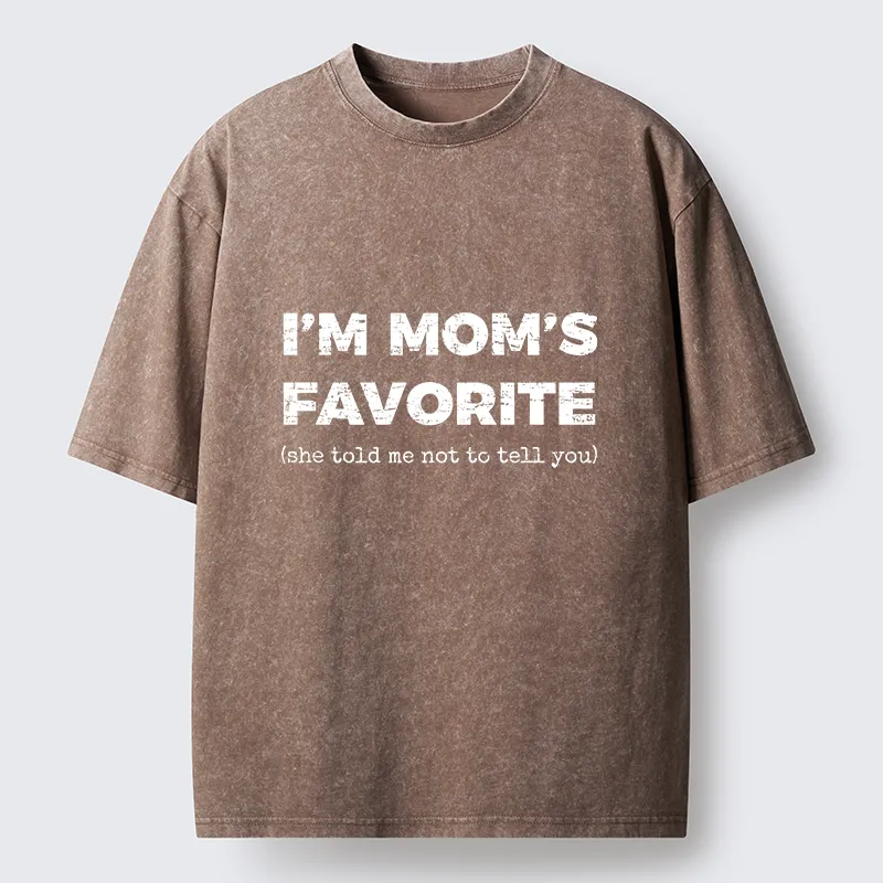 Tokyo-Tiger Mother's Day Jokes Washed T-Shirt