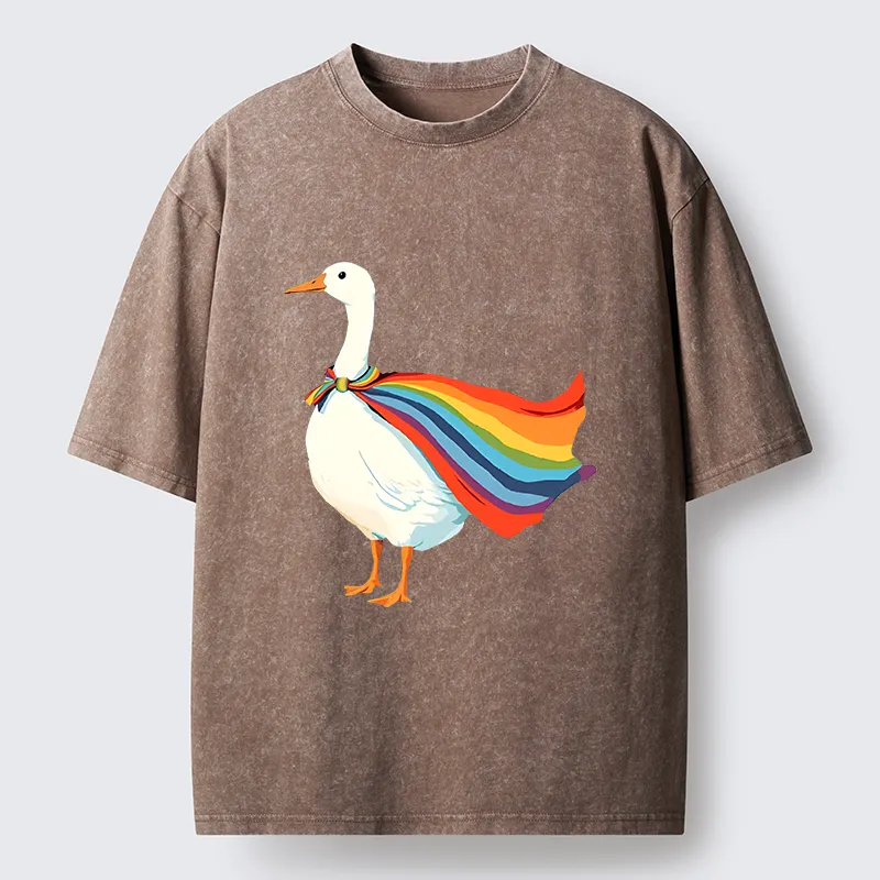 Tokyo-Tiger Proud Goose Washed T-Shirt