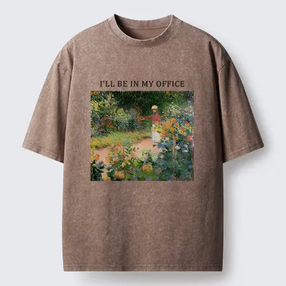 Tokyo-Tiger Planting enthusiasts Washed T-Shirt