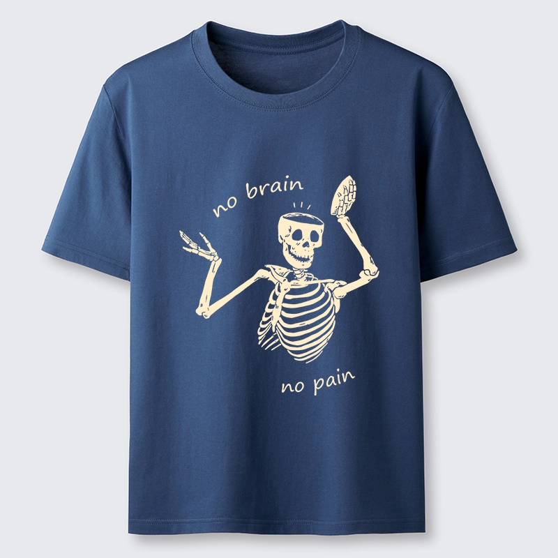 Tokyo-Tiger Skeletons Feel No Pain Classic T-Shirt Sale
