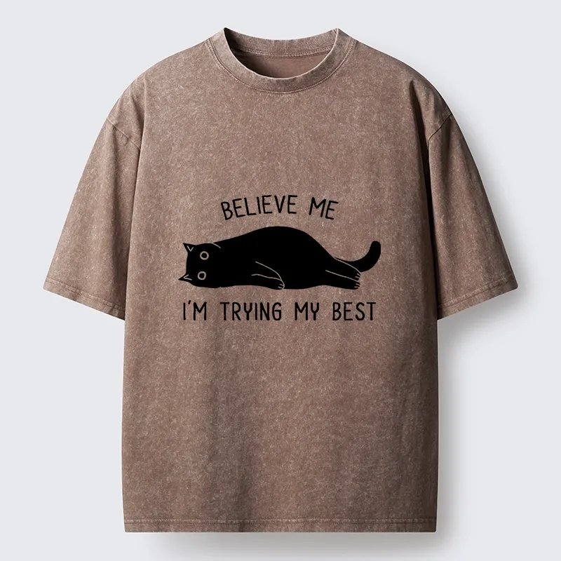 Tokyo-Tiger When Life Is Hard Nap First Washed T-Shirt