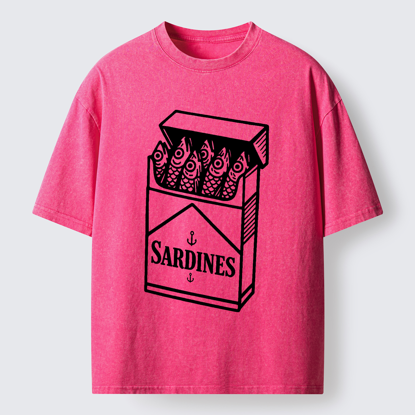 Tokyo-Tiger Deep Snack Washed T-Shirt