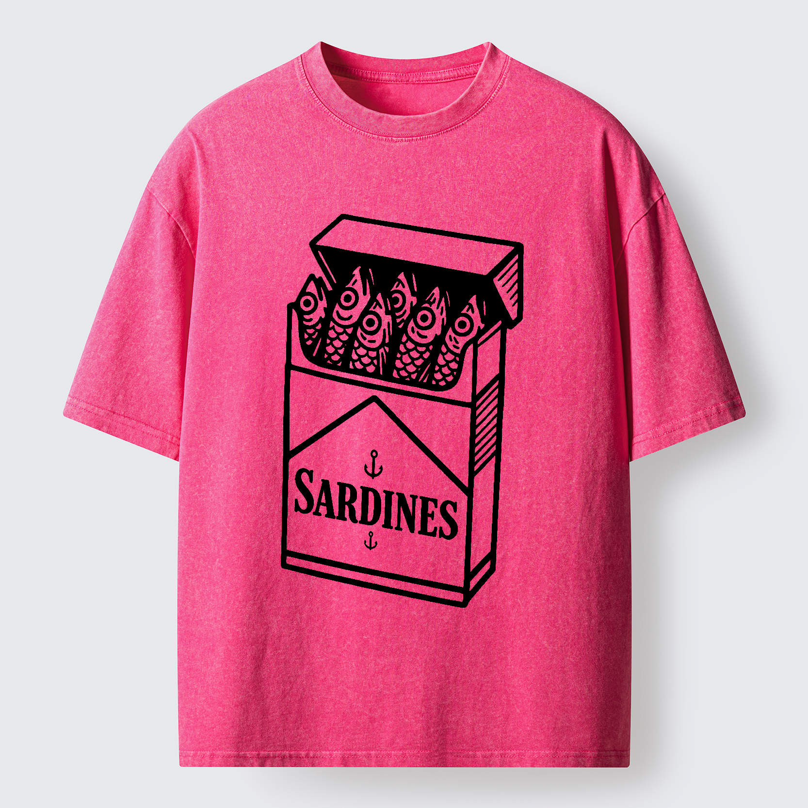 Tokyo-Tiger Deep Snack Washed T-Shirt