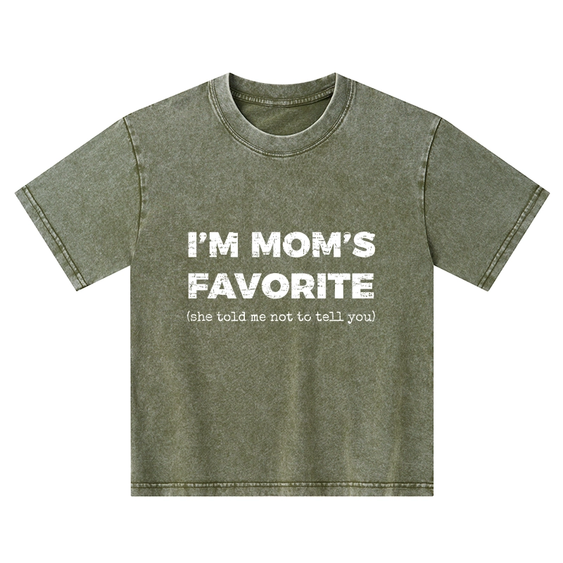 Tokyo-Tiger Mother's Day Jokes Washed T-Shirt