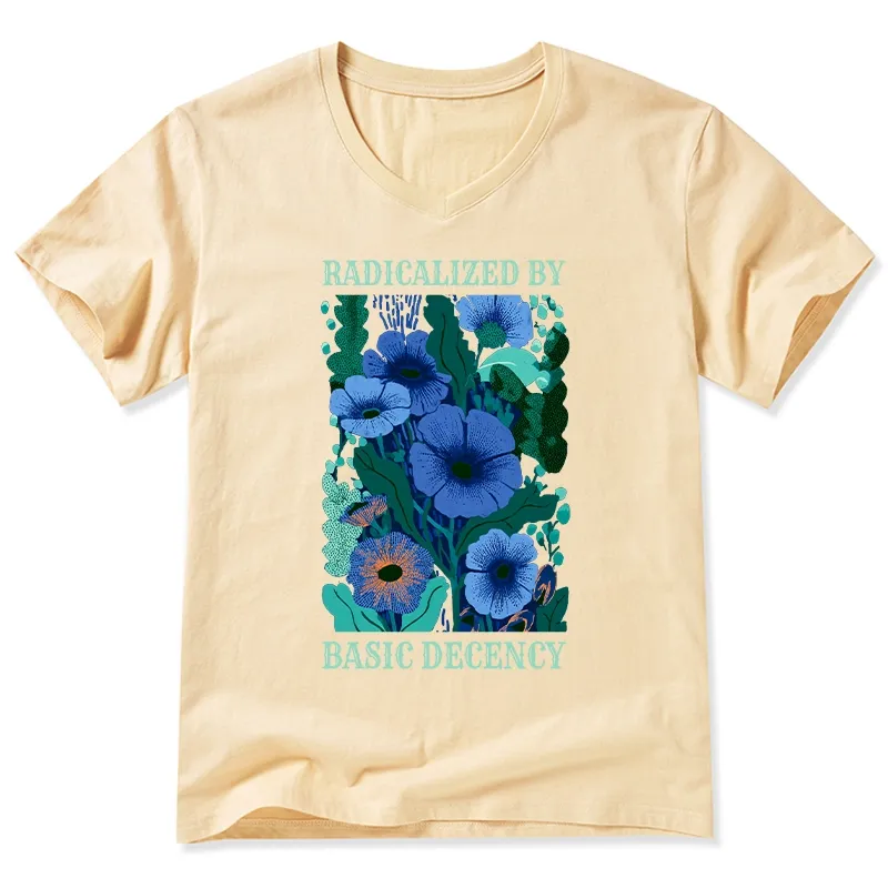 Tokyo-Tiger Pure Radicalism V-Neck Classic T-Shirt