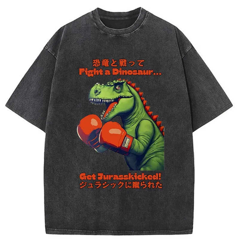 Tokyo-Tiger Kung Fu Superstar Washed T-Shirt Sale