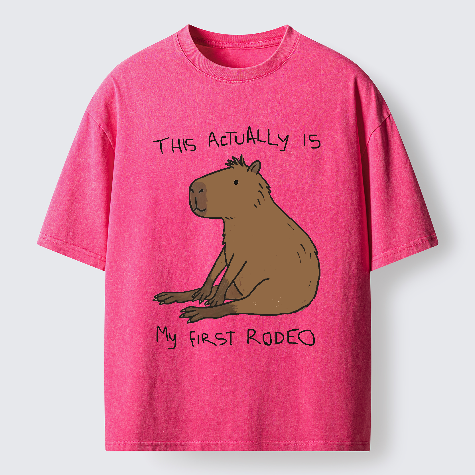 Tokyo-Tiger First Rodeo Capybara Washed T-Shirt