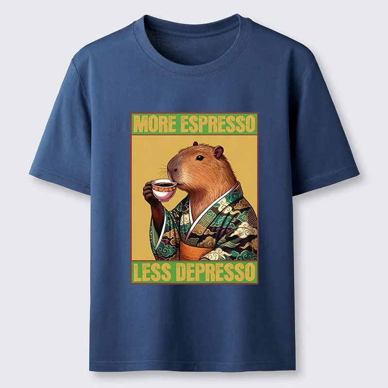Tokyo-Tiger Capybara Coffee Break Classic T-Shirt