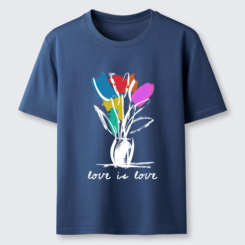 Tokyo-Tiger Pride Tulip Love Is Love Classic T-Shirt